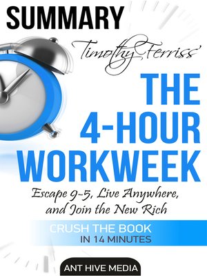 cover image of Timothy Ferriss' the 4-Hour Workweek